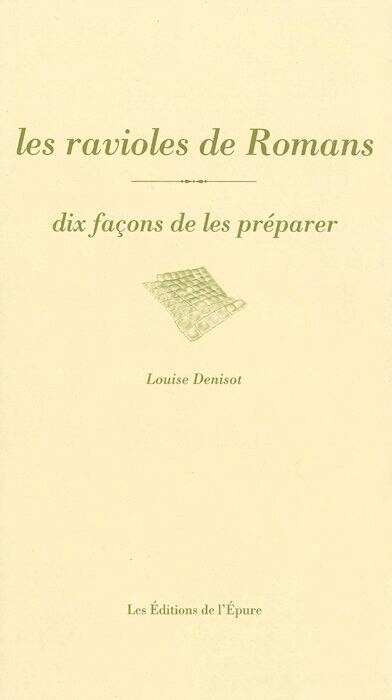 Front cover_Les ravioles de Romans