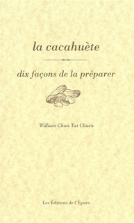 Front cover_La cacahuète, dix façons de la préparer