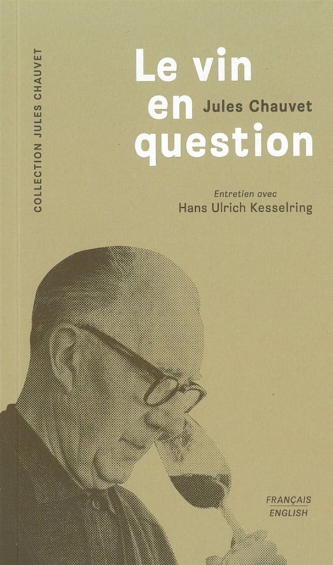 Couverture_Le vin en question : entretien avec Hans Ulrich Kesselring