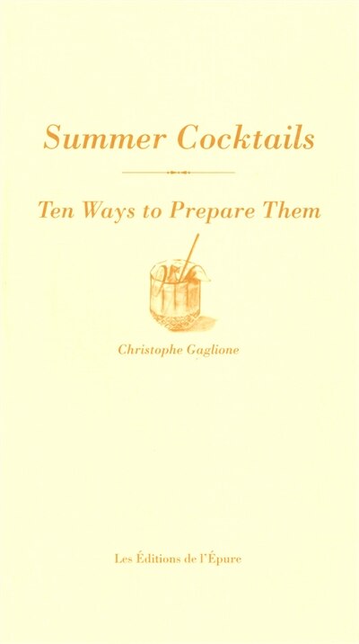 Front cover_Summer cocktails : ten ways to prepare them