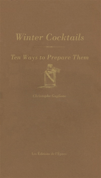 Front cover_Winter cocktails : ten ways to prepare them