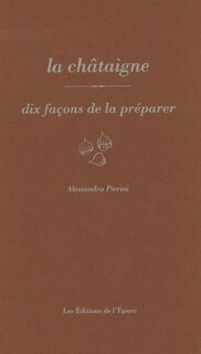 Front cover_La châtaigne