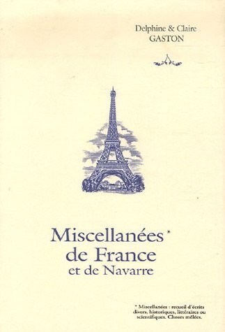 Front cover_Miscellanées de France et de Navarre