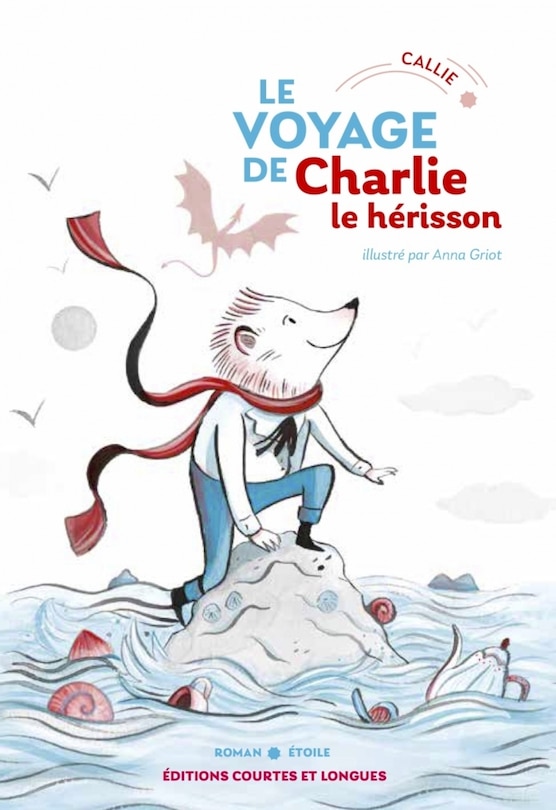 Front cover_Le voyage de Charlie le hérisson