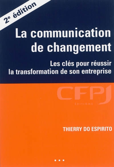 Front cover_La communication de changement