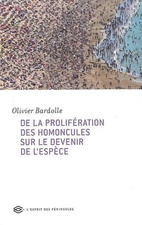 Front cover_De la prolifération des homoncules sur le devenir de l'espèce