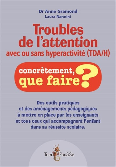 Front cover_Troubles de l'attention avec ou sans hyperactivité (TDA-H)