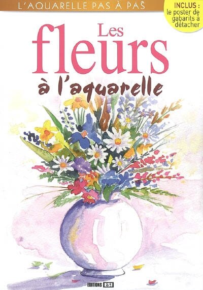 Front cover_Les fleurs à l'aquarelle