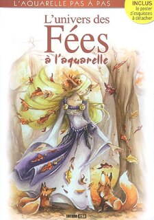 Couverture_L'univers des fées à l'aquarelle