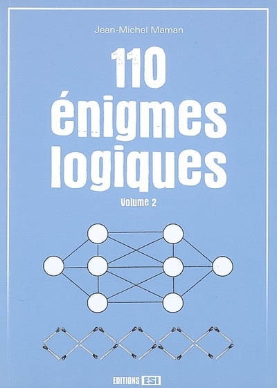 Couverture_110 &eacute;nigmes logiques, Vol. 2