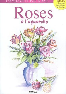 Front cover_Les roses à l'aquarelle