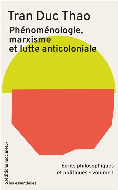 Front cover_Phénoménologie, marxisme et lutte anticoloniale