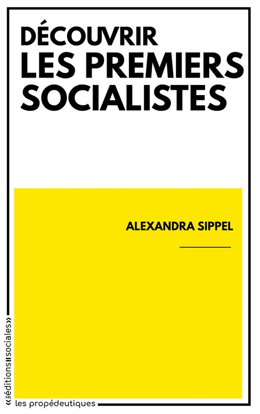 Front cover_Découvrir les premiers socialistes