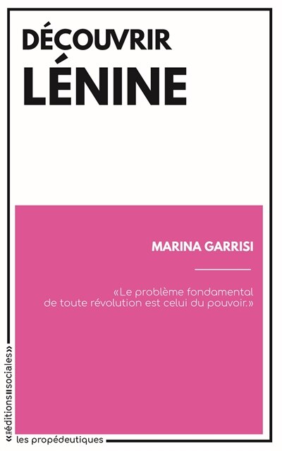 Couverture_Découvrir Lénine