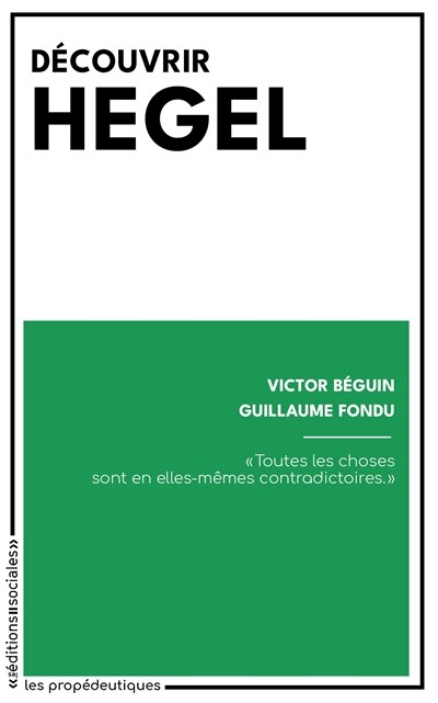 Front cover_Découvrir Hegel