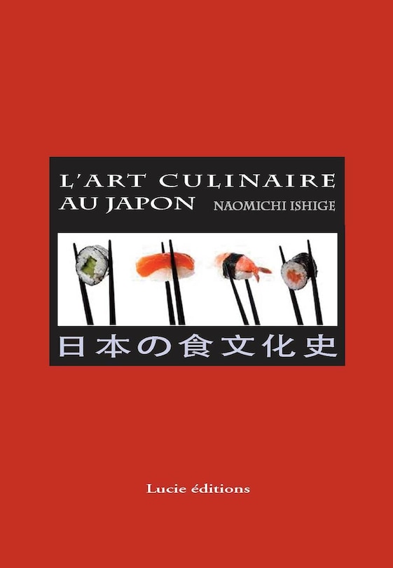 Front cover_L' art culinaire au Japon