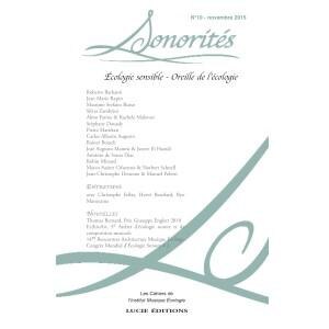 Couverture_Sonorites n°10 : ecologie sensible - oreille de l´ecologie