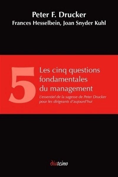 Front cover_Les cinq questions fondamentales du management