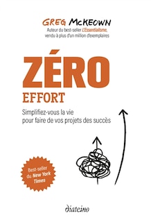 Front cover_Zéro effort