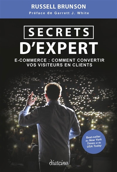 Front cover_Secrets d'expert : e-commerce : comment convertir vos visiteurs en clients