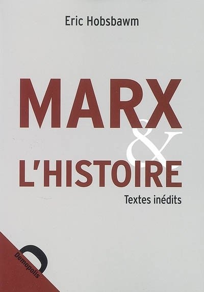 Front cover_Marx et l'histoire