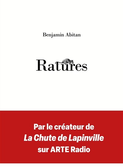Front cover_Ratures