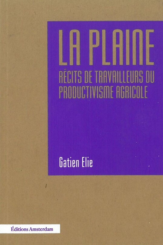 Front cover_La plaine
