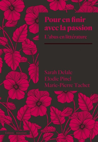 Couverture_Pour en finir avec la passion