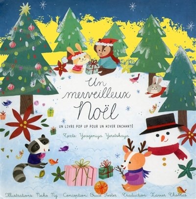 Front cover_MERVEILLEUX NOEL -UN -LIVRE POP UP