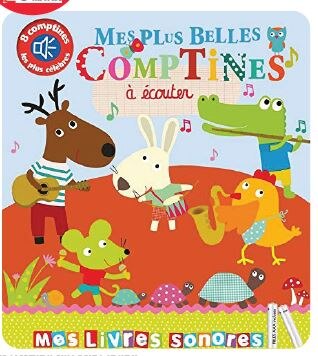 Front cover_Mes plus belles comptines à écouter