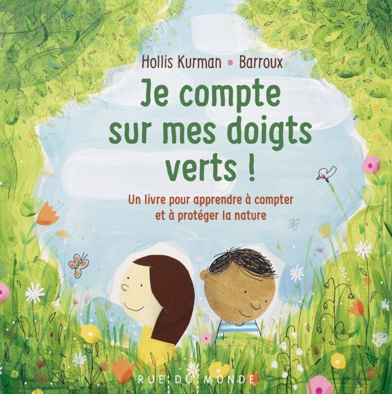 Front cover_Je compte sur mes doigts verts ! : un livre pour apprendre à compter et à protéger la nature