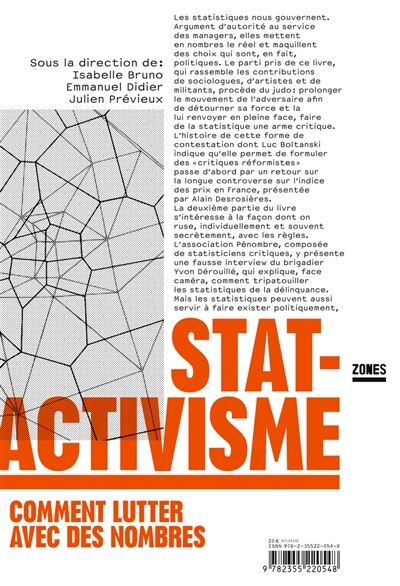 Front cover_Statactivisme : comment lutter avec des nombres