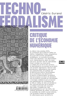 Front cover_Technoféodalisme : critique de l'économie numérique