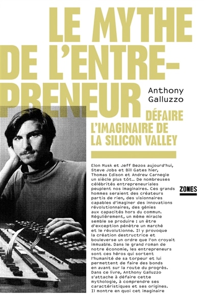 Front cover_Le mythe de l'entrepreneur