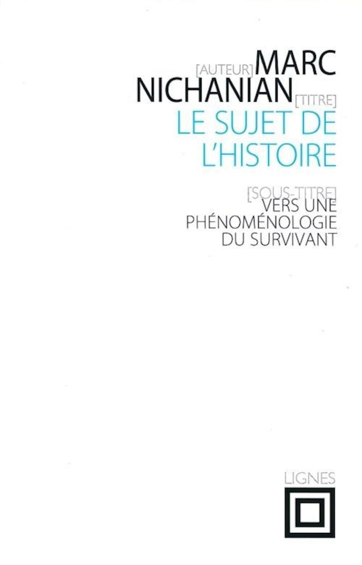 Front cover_Le sujet de l'histoire