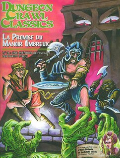 Couverture_La promise du manoir Ombreux : une aventure de niveau 3