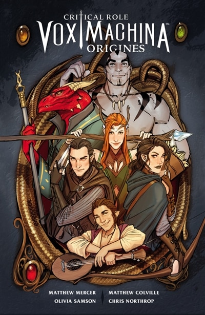 Front cover_Critical role Vox Machina : origines, Vol. 1
