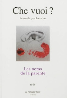 Front cover_Che vuoi ? nouvelle série, n°38. Les noms de la parenté