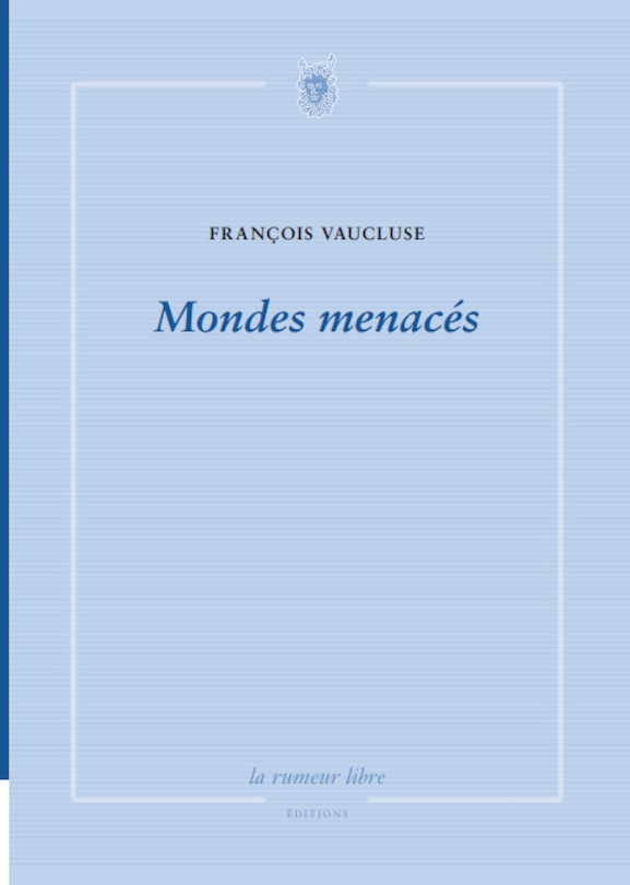 Front cover_Mondes menacés