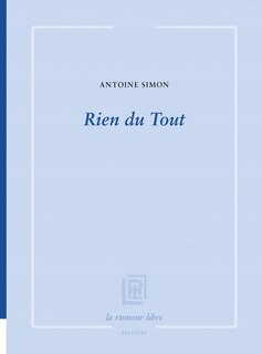 Front cover_Rien du Tout
