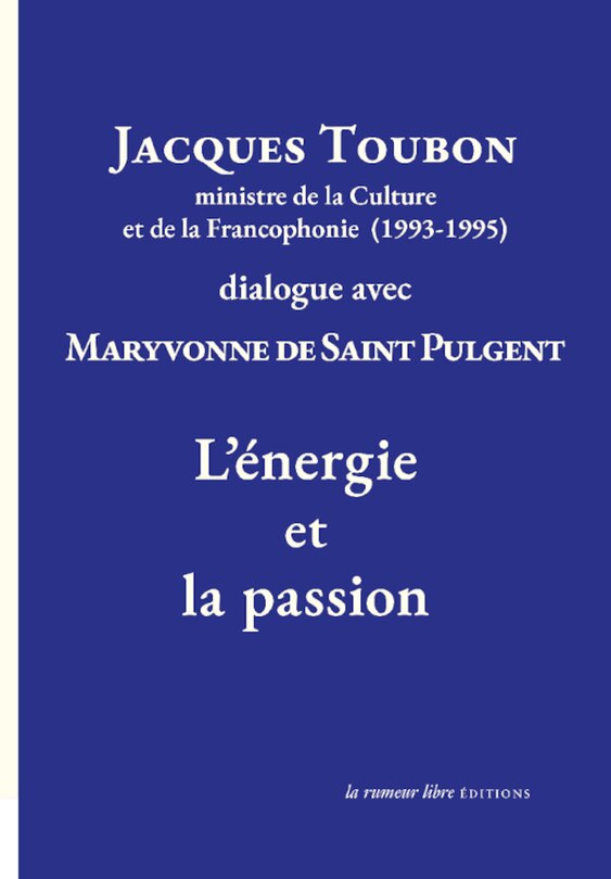Front cover_L' énergie et la passion