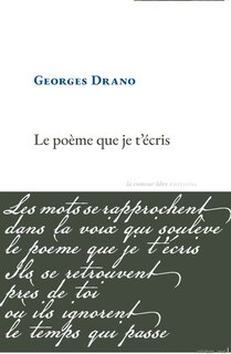 Front cover_Le poème que je t'écris