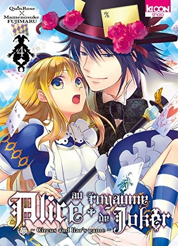 Front cover_Alice au royaume de Joker : circus and liar's game, Vol. 4