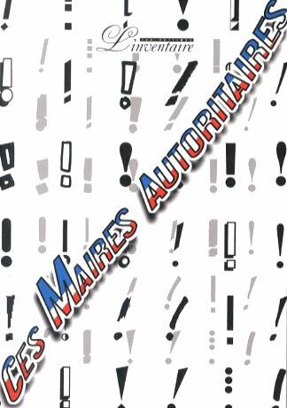 Front cover_Ces maires autoritaires