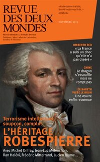 Couverture_Revue des deux mondes, novembre 2015
