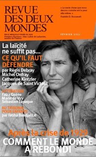 Front cover_Revue des deux mondes, février 2021