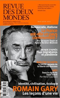 Front cover_Revue des deux mondes, n°5 (2021). Romain Gary : identité, civilisation, écologie : les leçons d'une vie