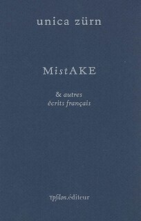 Front cover_Mistake & autres écrits français
