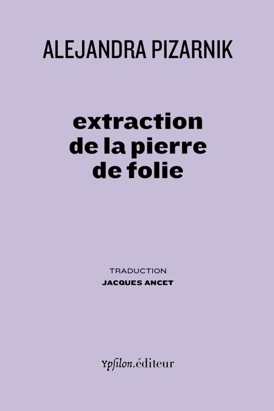 Couverture_Extraction de la pierre de folie