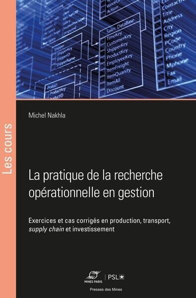 Front cover_La pratique de la recherche opérationnelle en gestion